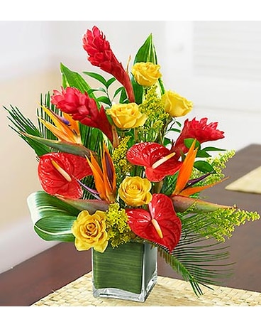 Tropical Paradise Flower Arrangement