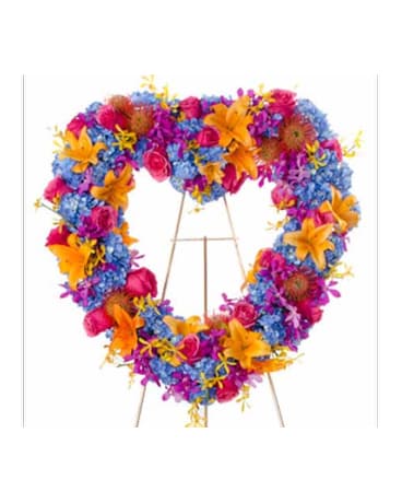Radiance - Bright Heart Flower Spray