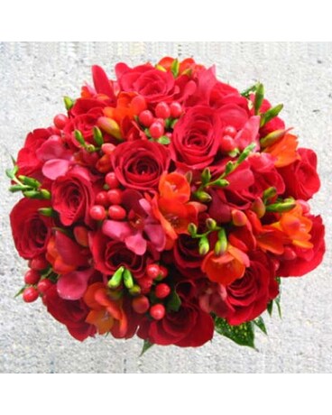 Red Tangerine Bouquet
