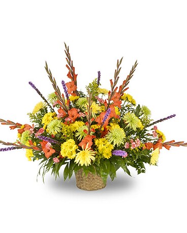 Fall Funeral Arrangement