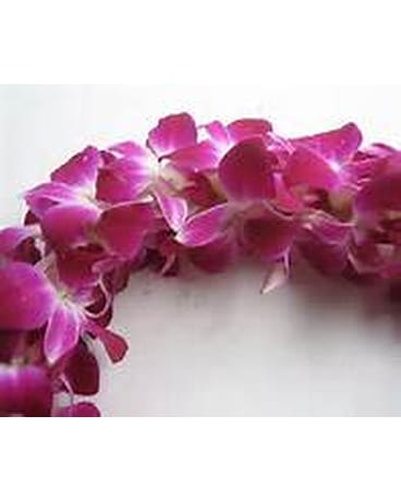 Double Orchid Lei