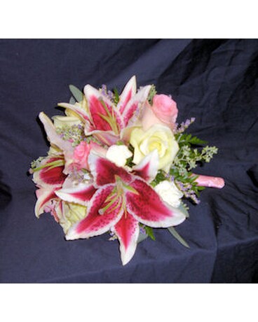 Bride Bouquet with Stargazers