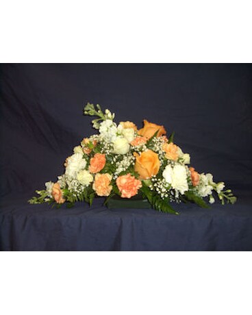 Orange & White Center Piece