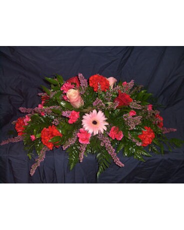 Pink & Red Center Piece