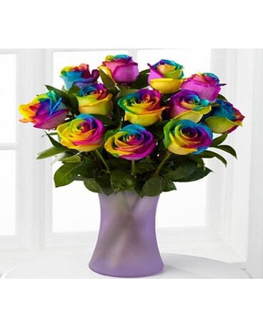 Rainbow Roses