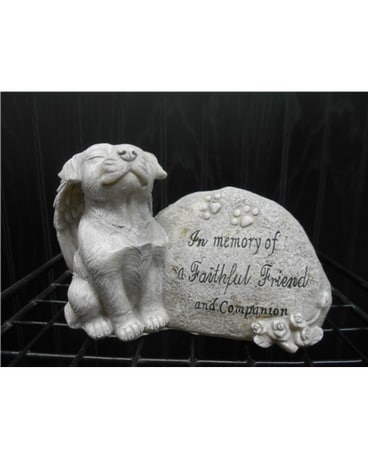 dog remembrance plaque