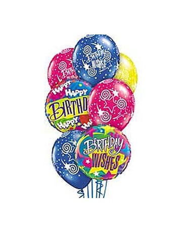 Birthday Wishes Theme Balloon Bouquet