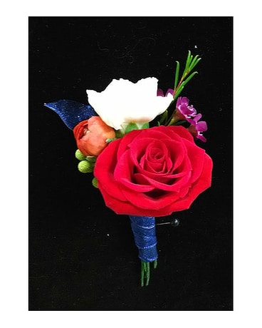 Colorful Boutonniere
