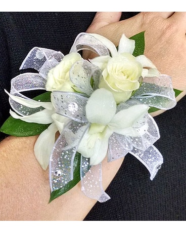 Orchid and Rose Corsage