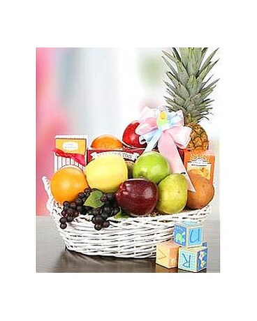 New Arrival Fruit & Goodie Basket