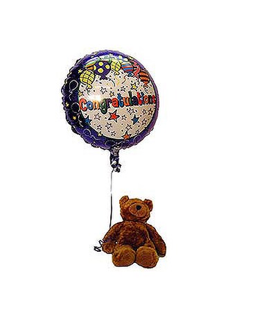 Congratulations Bear & Balloon