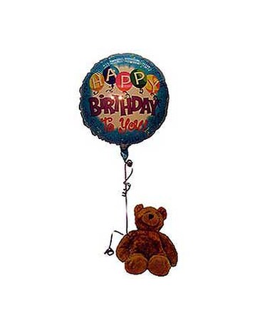 Happy Birthday Bear & Balloon
