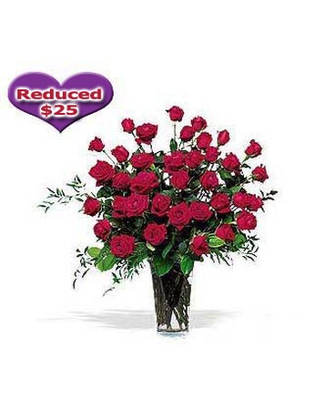 36 Long Stem Roses-Choose a Color