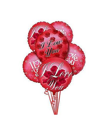 I Love You Balloons