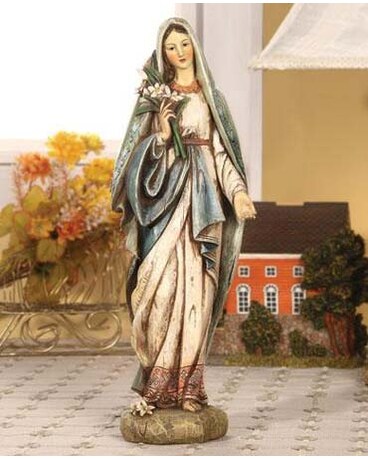 Mary With Lilies