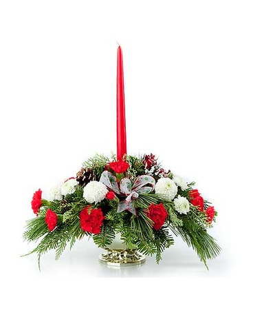 Holiday Simplicity Flower Arrangement