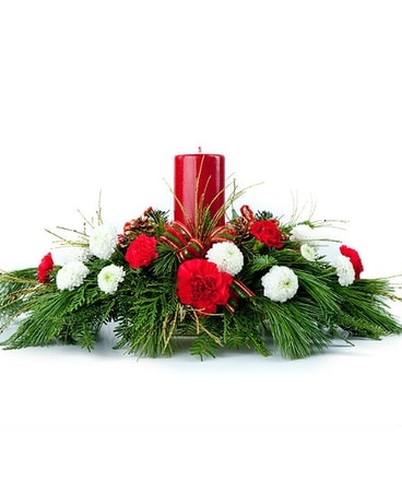 Home for the Holidays Flower Arrangement