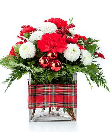 Fancy and Festive Flower Arrangement