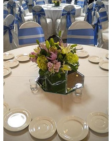 Lilys and Hydrangeas