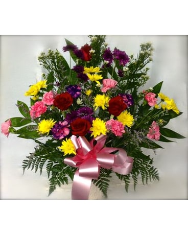 Standard With Roses