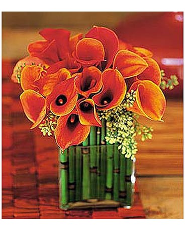 Autumn Calla Lilly Bouquet