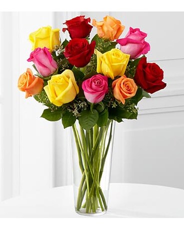 FTD Bright Spark Rose Bouquet