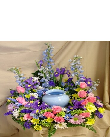CREMATION WREATH FOR URN