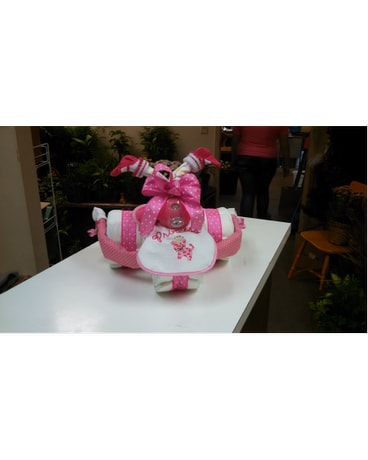 diaper tricycle baby shower gift