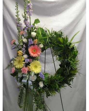 Wreath Flower Arrangement