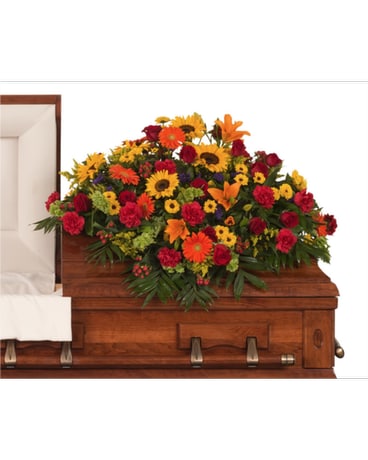 Tuscan Casket Spray