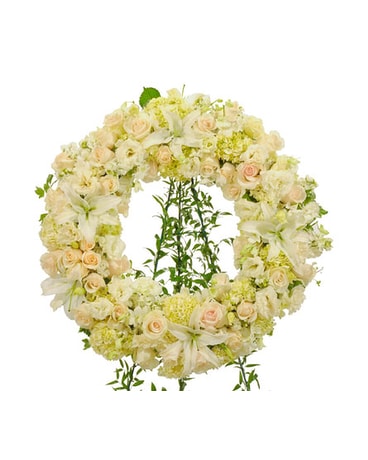 Elegant White Wreath
