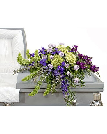 Bold Mix Casket Spray