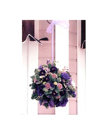 Purple Kissing Ball