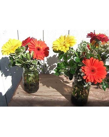 Mason Jar Centerpiece