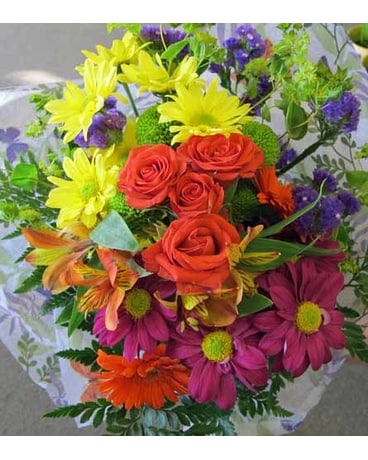 Vibrant Colors Cut Flower Bouquet
