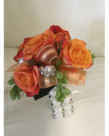 Orange Corsage
