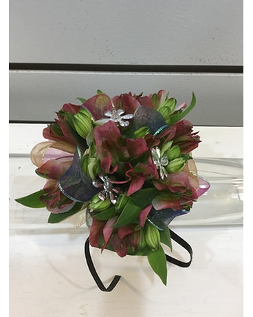 Purple Corsage