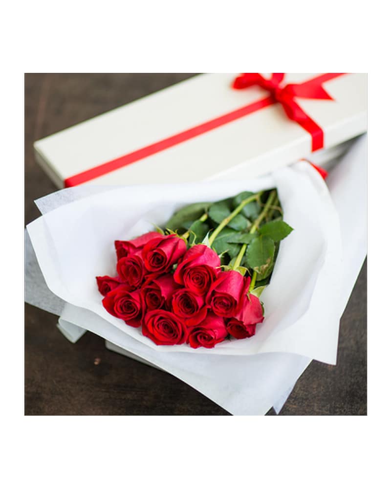 Premium Long Stem Roses Boxed in Toronto ON - Simply Flowers