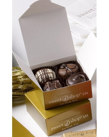 4 Piece Box Assorted Truffles