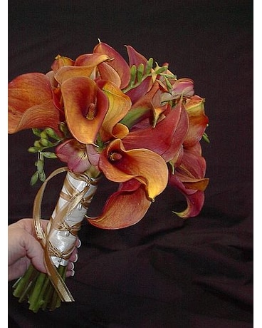 Calla and Freesia Bouquet
