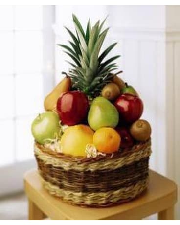 Garden's Paradise Basket Flower Arrangement
