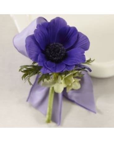 Purple Passion Boutonniere
