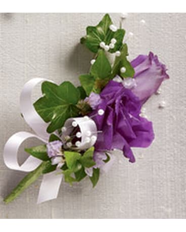 The Purple Passion Corsage