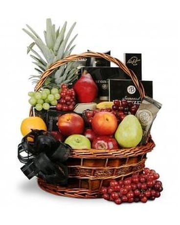 With Sympathy Fruit and Gourmet