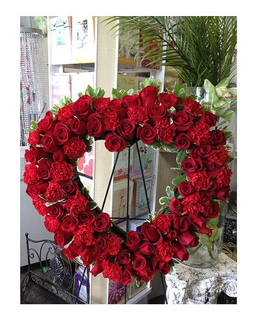 Red Rose Heart