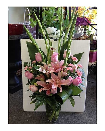 Luxurious Tall Vase Arrangement