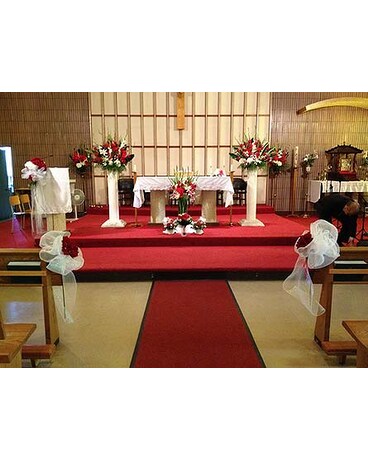 Wedding Church Flowers