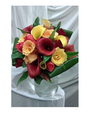 Fall Colors Bouquet By Vivian