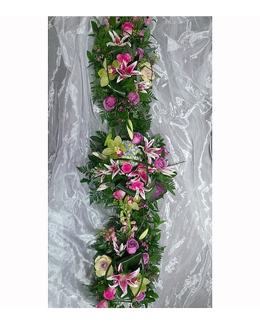 Long Ombre Wedding Centerpieces