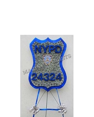 Funeral Custom - Police Officer Badge